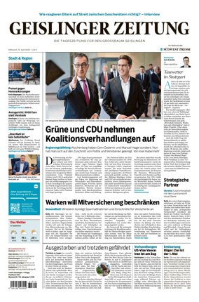 Cover of Geislinger Zeitung