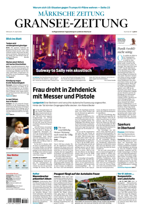 Cover of Gransee-Zeitung