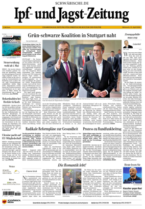 Cover of Ipf- und Jagst-Zeitung