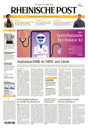 Cover of Rheinische Post Krefeld Kempen