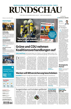 Cover of Rundschau fur den Schwabischen Wald – Der Kocherbote