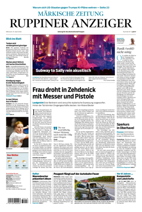 Cover of Ruppiner Anzeiger