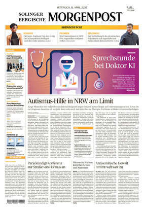 Cover of Solinger Bergische Morgenpost/Remscheid