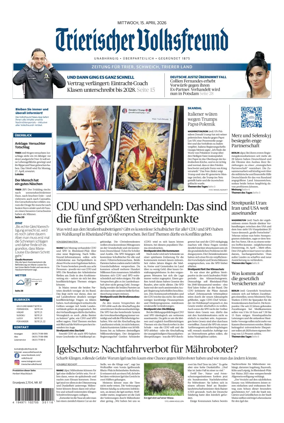 Cover of Trierischer Volksfreund