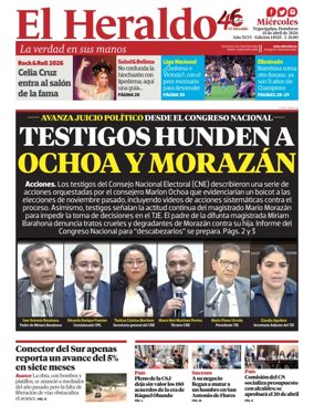 Cover of Diario El Heraldo