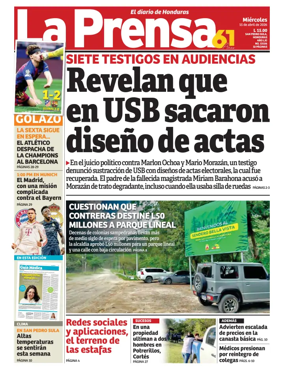 Cover of Diario La Prensa
