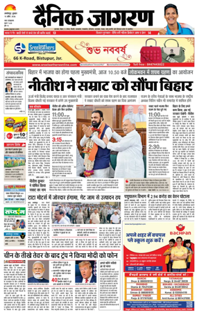 Cover of Dainik Jagran - Jamshedpur