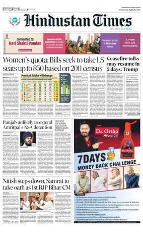 Cover of HT Punjab