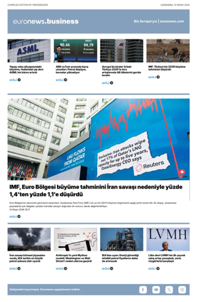 Cover of Euronews Business (Turkish) Compiled Editions
