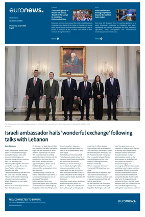 Cover of EuroNews (English Edition)