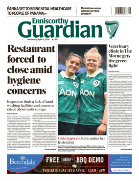 Cover of Enniscorthy Guardian