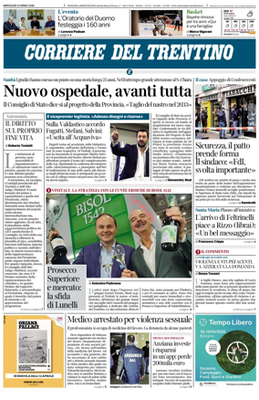 Cover of Corriere del Trentino