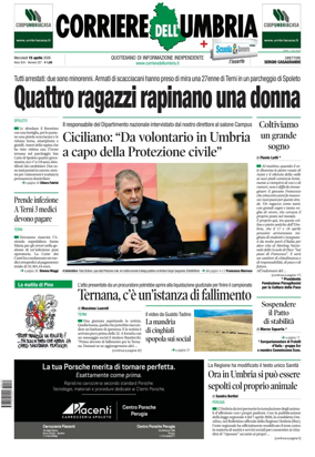 Cover of Corriere dell Umbria