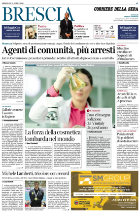 Cover of Corriere della Sera (Brescia)