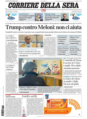 Cover of Corriere della Sera