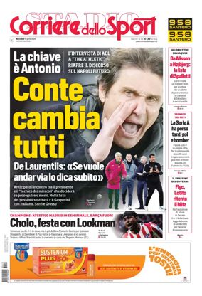 Cover of Corriere dello Sport (Lombardia)