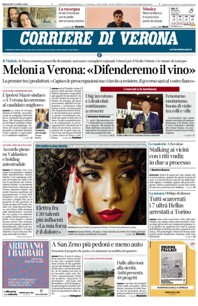 Cover of Corriere di Verona