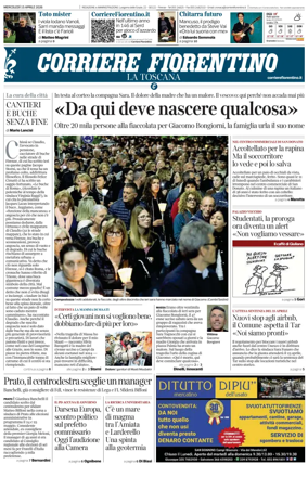 Cover of Corriere Fiorentino