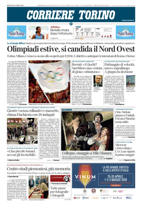 Cover of Corriere Torino