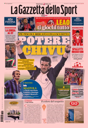 Cover of La Gazzetta dello Sport - Milano