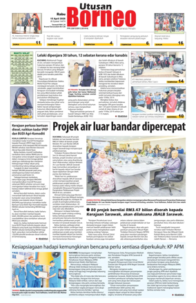 Cover of Utusan Borneo (Sarawak)
