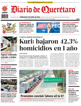 Cover of Diario de Queretaro