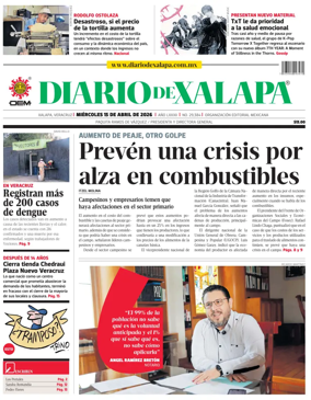 Cover of Diario de Xalapa