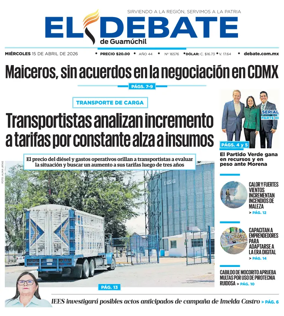 Cover of El Debate de Guamuchil