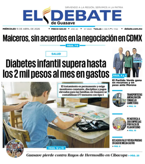 Cover of El Debate de Guasave