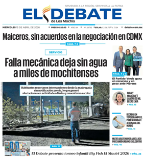 Cover of El Debate de Los Mochis
