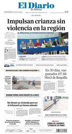 Cover of El Diario de Delicias