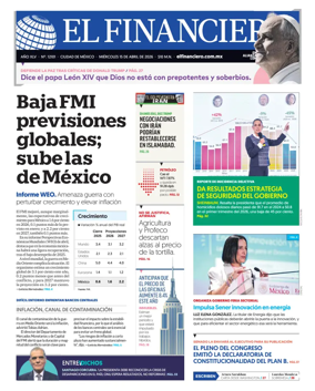 Cover of El Financiero