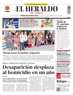 Cover of El Heraldo de Juarez