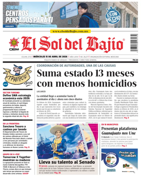 Cover of El Sol de Bajio