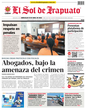 Cover of El Sol de Irapuato