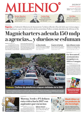 Cover of Milenio Jalisco