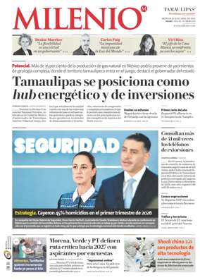Cover of Milenio Tamaulipas