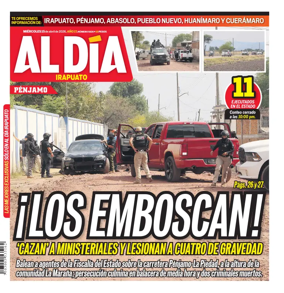 Cover of Periodico Al Dia (Irapuato)