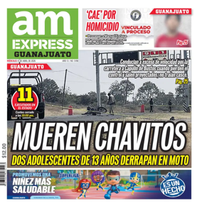 Cover of Periodico AM Express (Guanajuato)