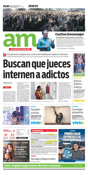 Cover of Periodico AM (Leon)