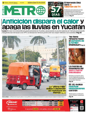 Cover of Publimetro Merida