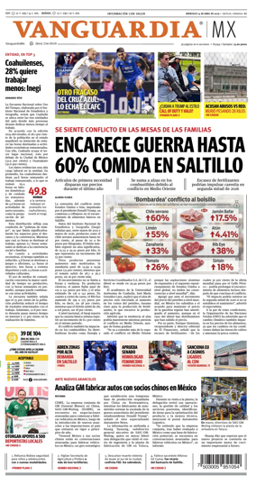 Cover of Vanguardia