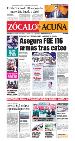 Cover of Zocalo Acuna