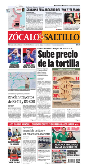 Cover of Zocalo Saltillo