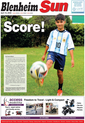 Cover of Blenheim Sun