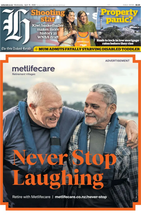 Cover of The New Zealand Herald