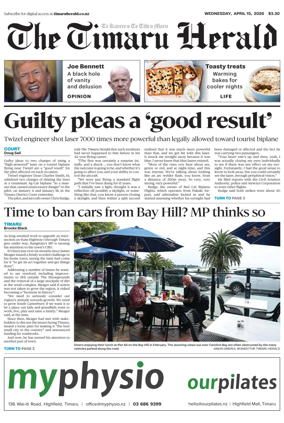 Cover of The Timaru Herald