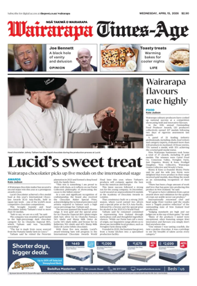 Cover of Wairarapa Times-Age (NZ)