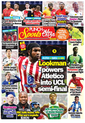 Cover of Punch Sports Extra