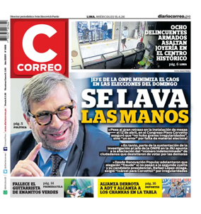 Cover of Diario Correo